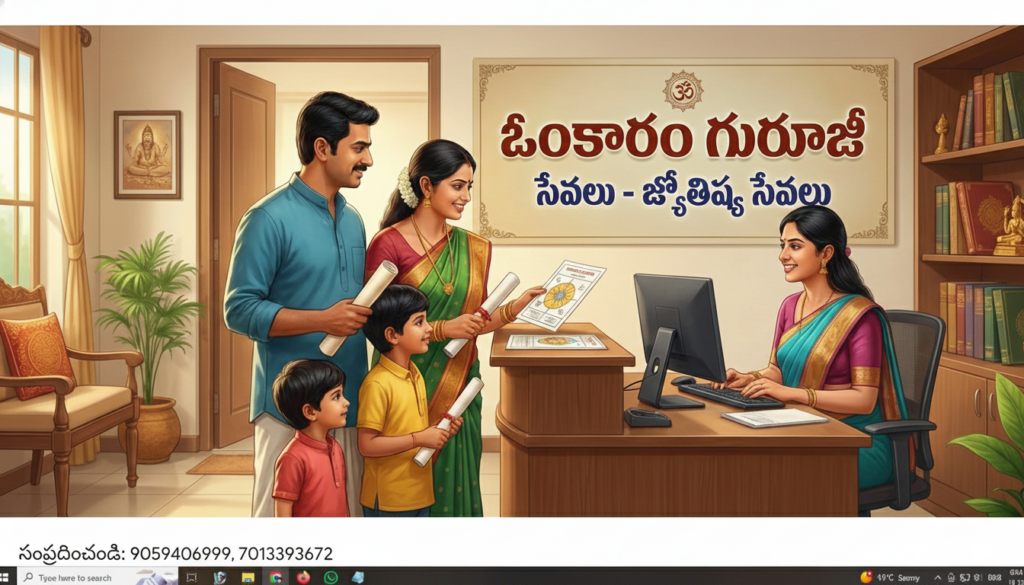 Contact Omkaram Guruji Sri vastu Yantram