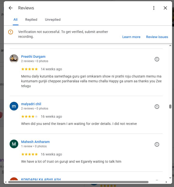 Customer Review