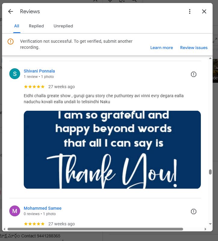 Customer Review