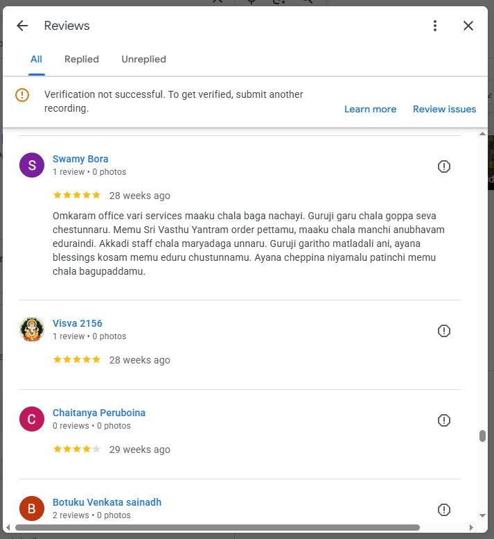 Customer Review